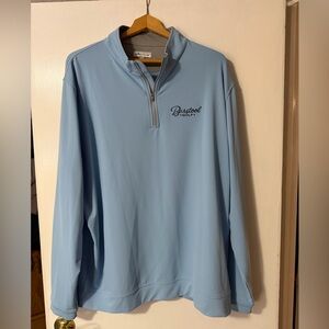 Peter Millar XXL Barstool Golf Men's Blue Quarter-Zip